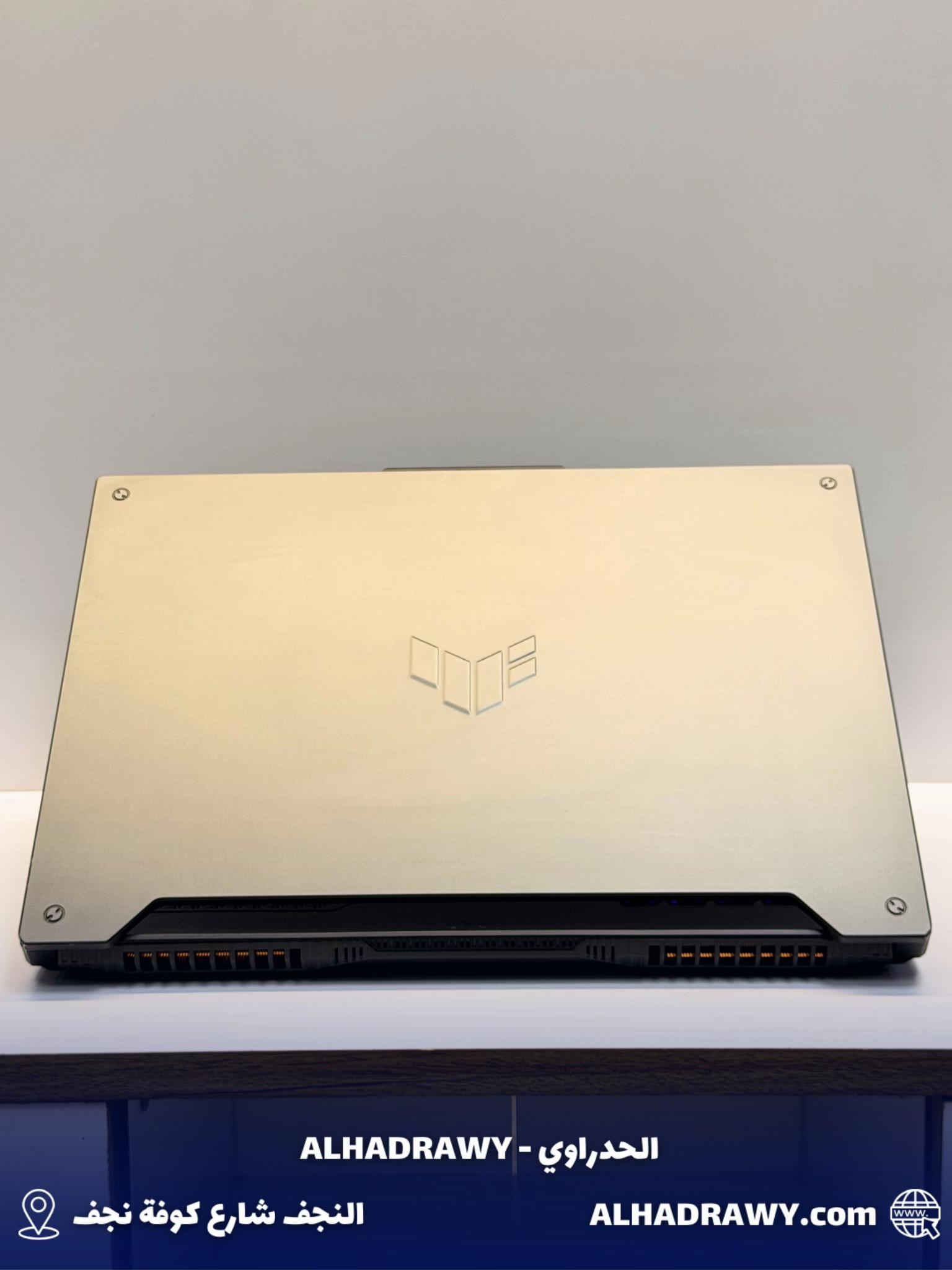 🔥 ASUS TUF GAMING F15 - USED 🔥
 
 ✅ Intel Core i7-12700H
 ✅ RAM 16GB DDR4 3200MHz
 ✅ SSD NVMe 512GB
 ✅ NVIDIA GeForce RTX 3050
 ✅ شاشة 15.6" FHD IPS 144Hz
 ✅ كيبورد عربي + إنكليزي
 ✅ تصميم Gaming متين من سلسلة TUF
 
 💰 السعر: 1,100,000 دينار عراقي
 
 🎮 مناسب للألعاب الحديثة
 🎨 ممتاز للتصميم والمونتاج
 ⚡ معالج قوي 14 Core للأداء العالي
 
 📍 معرض الحدراوي - النجف
 🚚 توصيل داخل النجف وجميع المحافظات
 🛡️ ضمان أسبوع استبدال


**إذا كنت صاحب هذا الإعلان وتريد حذفه لأي سبب، رجاءا أرسل رسالة إلى الدعم الفني**