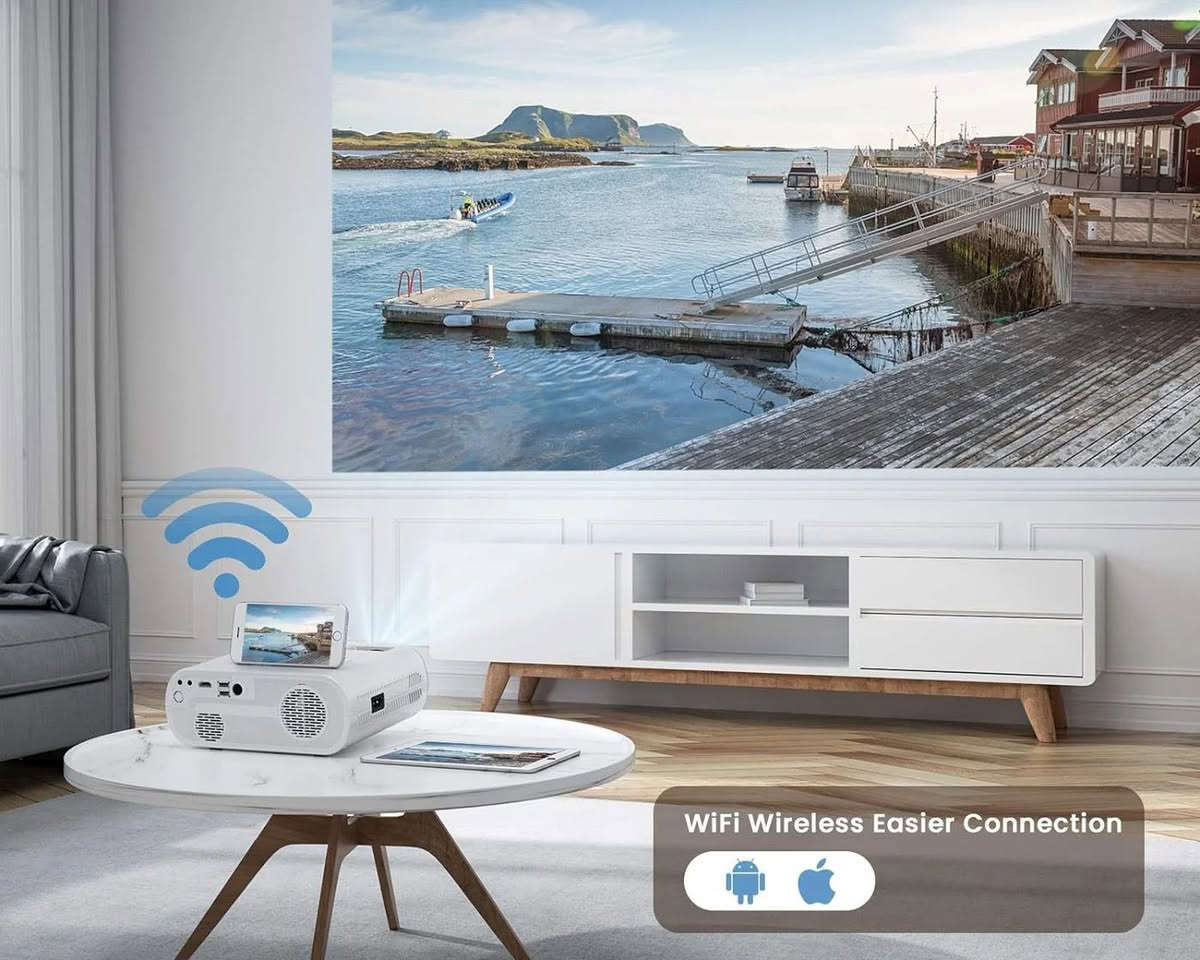 Wimius K5
دقة فول اتش دي FULL HD
WIFI BLUETOOTH
عرض يصل الى 200 انش ما يقارب 7 امتار 
يتكنك ويا جميع الموبايلات ايفون واندرويد
ينربط على الستلايت او لبلايستيشن
يوجد منافذ HDMI
USB
اللومن 10 الاف
وياه جنطة هدية
السعر 65 ألف والتوصيل مجااااااني 
مع ضمان استبدال لمدة شهر كامل


**إذا كنت صاحب هذا الإعلان وتريد حذفه لأي سبب، رجاءا أرسل رسالة إلى الدعم الفني**