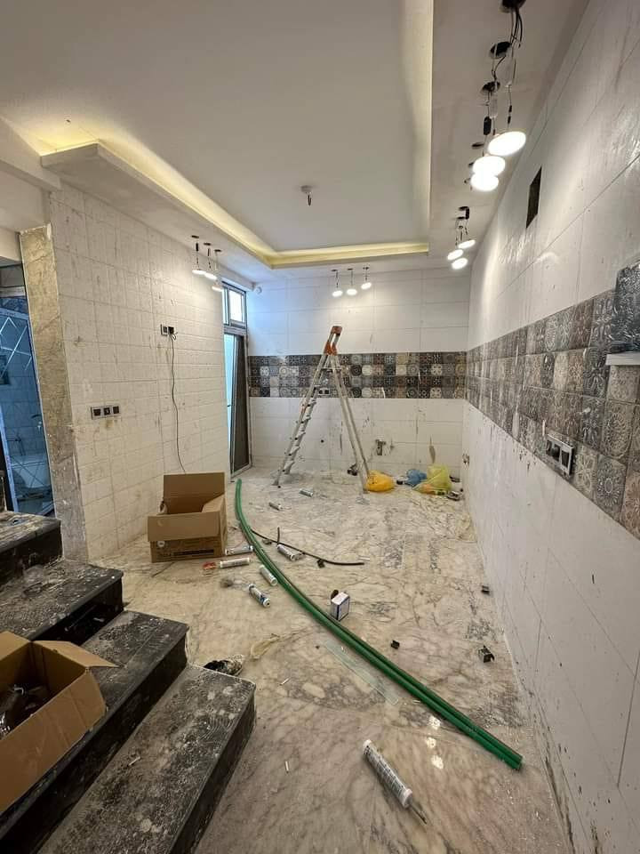 السلام عليكم 
بعض صور أعمالنا في بغداد منطقه الغدير 
تشتغل بناء وترميم المنازل 
بناء _ ترميم _ اضافه بناء _ هدم بغداد فقط التوصل خاص او عبر الرقم *********** متوفر واتساب
