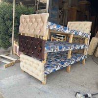 سرير نفر • نجارة عراقي • ٩٠×٢٠٠سم