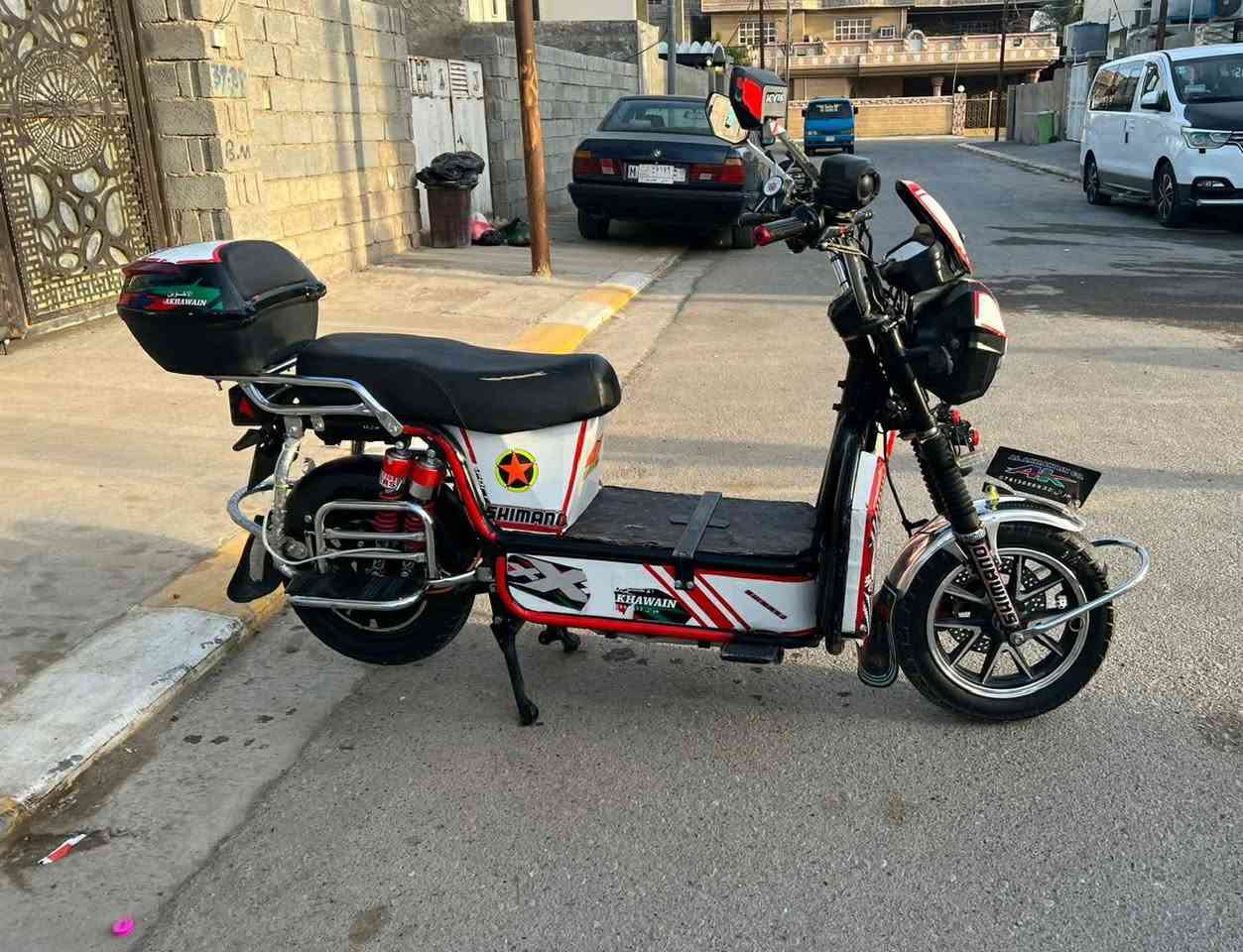 يالله السلام عليكم اخوتي دراجه هيوشه للبيع موديل 2024الدراجه بصمه بطاريات ع الفحص لايتات زنون شاد اضافه لدات بيض للصفاح سماعات جدد اول بارحه شديتهن ستاندات ثنين مال مبايل الدراجه صارف عليها وتعبان اخيك مو شراي لتعبني سعر(550)وبيها مجال للطيبين رقم ***********واتس
***********اتصال
