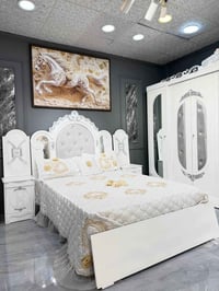 غرفة مرمري • ٧ قطع • توصيل مجاني بغداد