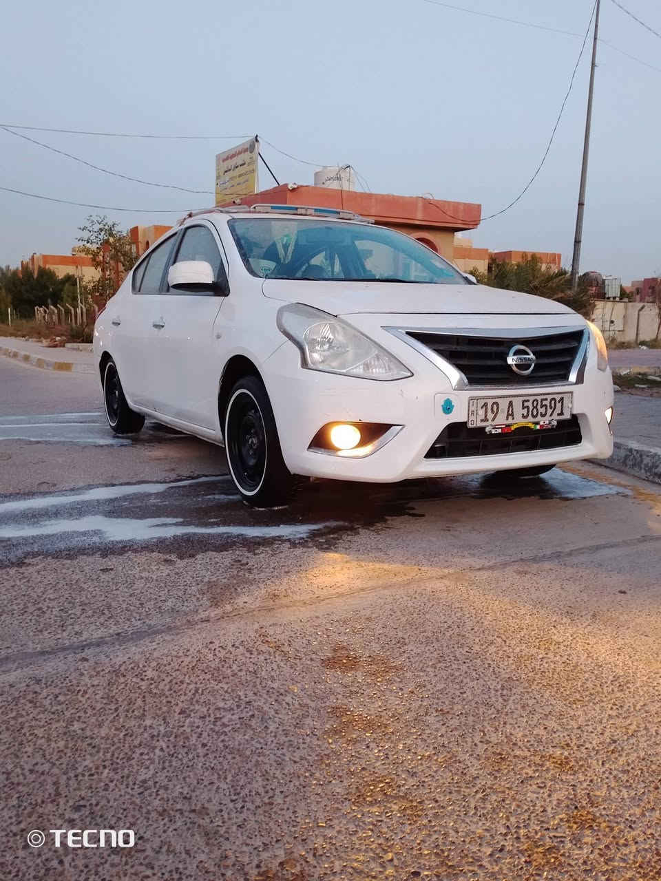 سلام عليكم نيسان صني للبيع موديل 2019 بيه صبغات أقل الحزام جاهزه بسمي رقم كربلاء دولي سنويه ل 30 تبريد حداديه مكينه دوشمه عامه تخم تاير  السعر 90 وبيه مجال للطيبين الرقم ‏‪***********‬‏ اتصل بيك خير ودلل ممتواجد على خاص
