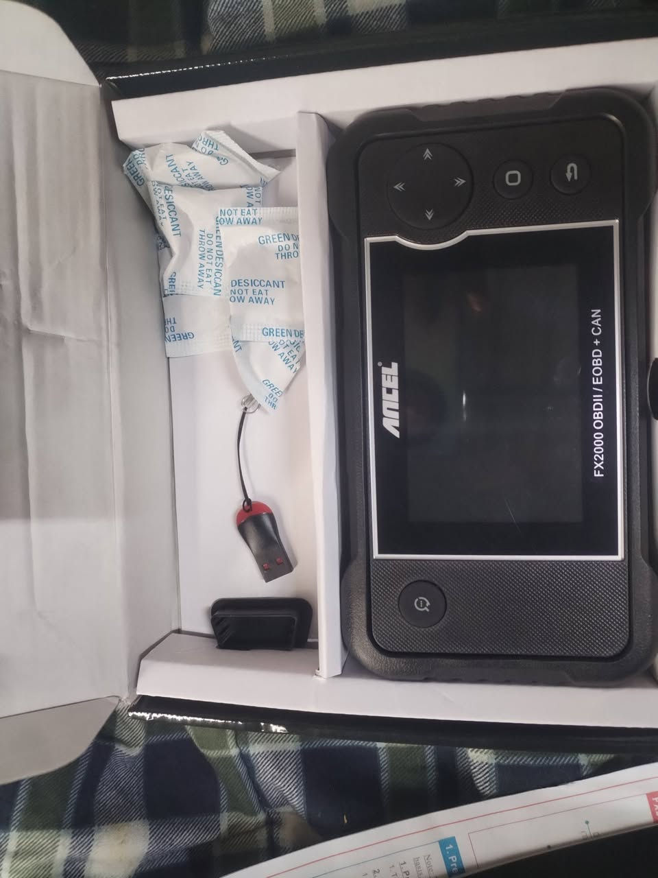 السلام عليكم كاشف اعطال سيارات جديد بلكارتون شغال كامل خلي سعرك وبلعافيه عله الي ياخذه


**إذا كنت صاحب هذا الإعلان وتريد حذفه لأي سبب، رجاءا أرسل رسالة إلى الدعم الفني**