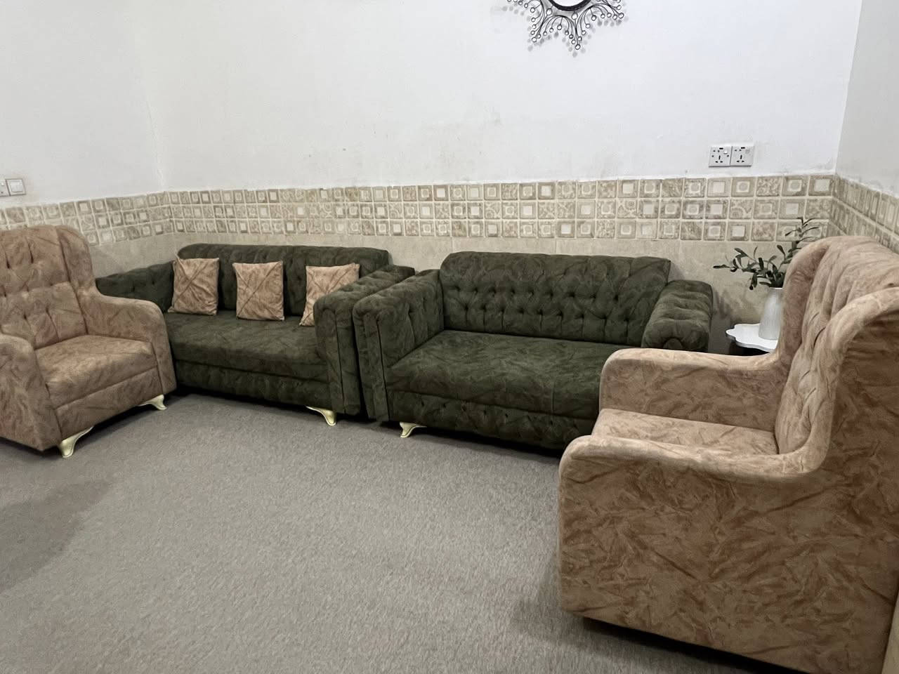 قنفات للبيع السعر 350 الف
7 مقاعد نظيف استعمال قليل 
العنوان حي النداء شارع المجمعات


**إذا كنت صاحب هذا الإعلان وتريد حذفه لأي سبب، رجاءا أرسل رسالة إلى الدعم الفني**