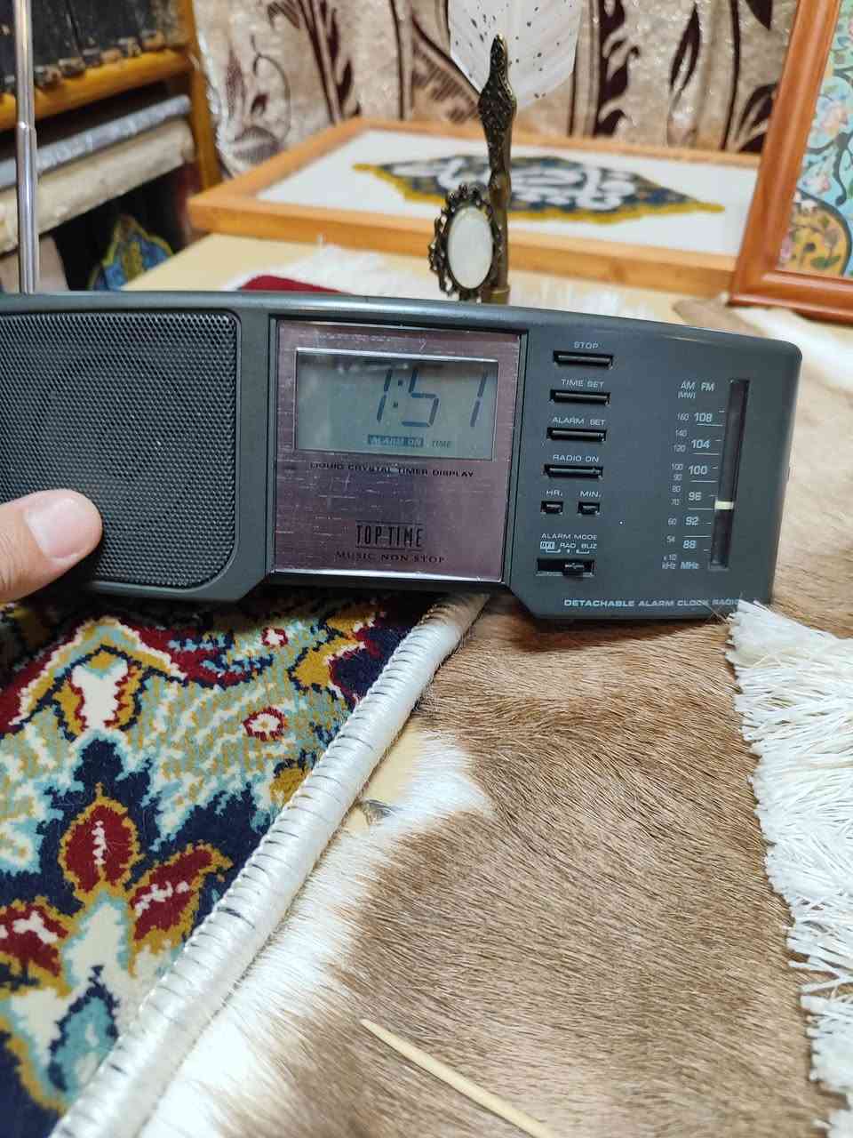 راديو باله فرنسي موجتين
سعره 25 يشتغل بس بأتري قلم 3 
توصيل جميع المحافظات


**إذا كنت صاحب هذا الإعلان وتريد حذفه لأي سبب، رجاءا أرسل رسالة إلى الدعم الفني**