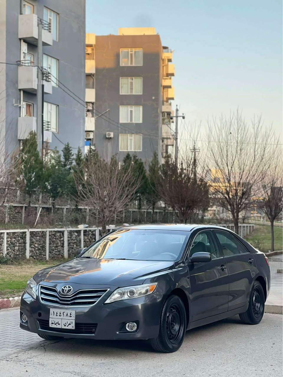 كامري 2011  بوياغ عام بيش و دواي دةعمي نية سةقفيي موسة بة شةرتي تةحويل كير و مةكينةي نةكراوةتةوه و بيعةيبة تونودو تولة سةنةوي بةسةر 
جووه بةناوي خومانةوةيه٣$كةلا غةرامةي تياية دواي مةعمةله ئةيبرم بةشةرتي تةحويل و غةرامه سعري 75$و معامله 
0771 502 0007 
0751 236 84 33 
لة سليمانيم السليمانية, العراق
