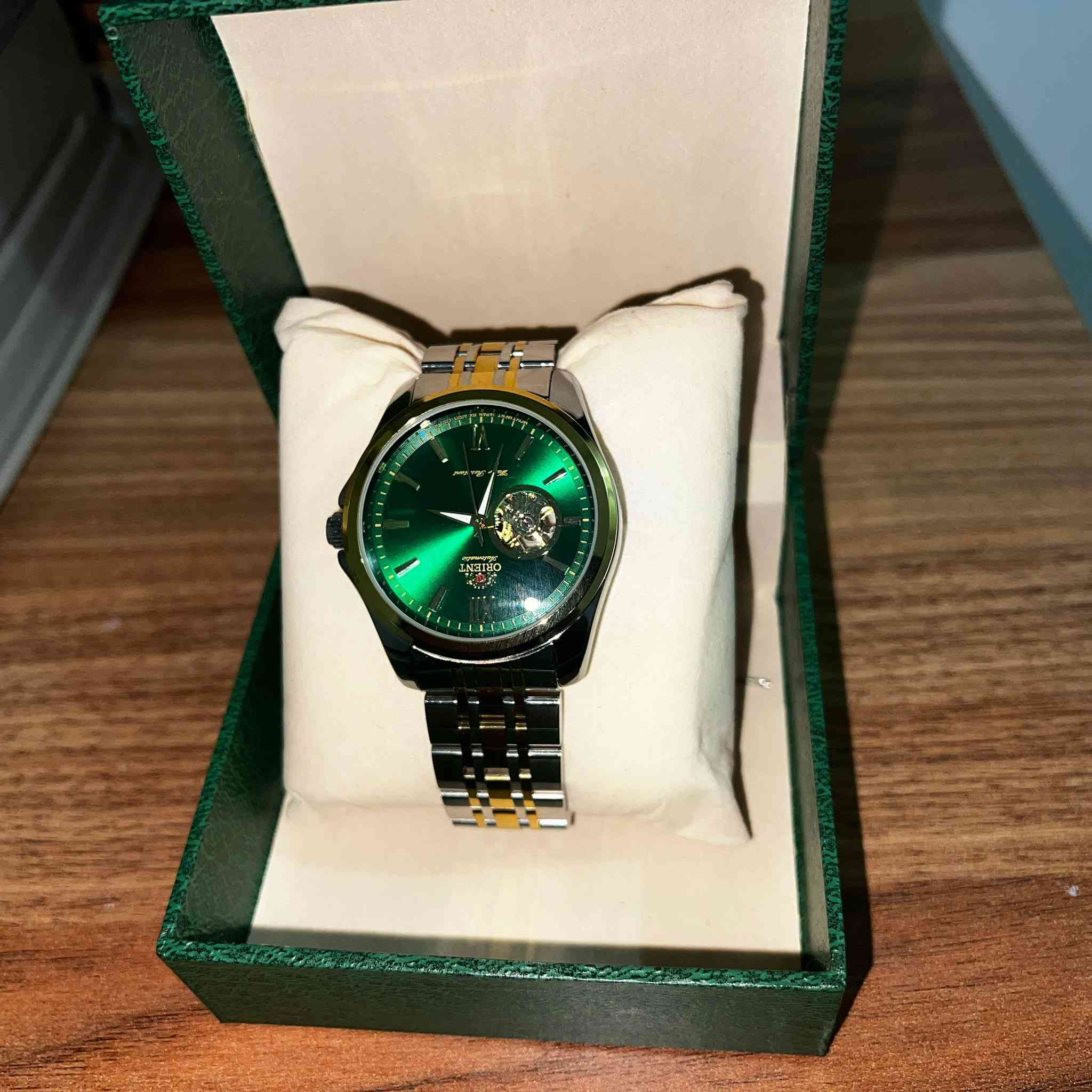 الماركة: ORIENT (ستايل)
الحركة أوتوماتيك

الخامة: ستيل

الزجاج: مقاوم للخدش

مقاومة الماء: خفيفة

القياس: رجالي

الوزن ثقيل ومناسب - اصلي ماستر -

السعر مفاجأة ومناسب 75 الف

توصيل سريع لكل العراق 5 الاف

للحجز راسلنا خاص

#ساعات

الكمية محدودة أورنيت #ساعات_رجاليه


**إذا كنت صاحب هذا الإعلان وتريد حذفه لأي سبب، رجاءا أرسل رسالة إلى الدعم الفني**