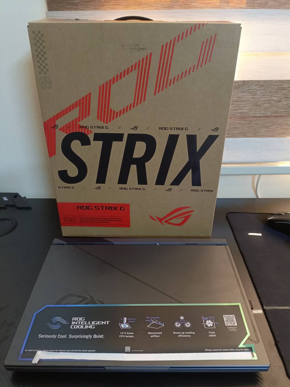 السلام عليكم
لابتوب للبيع 

 asus rog strix

Cpu :i7 13650 hx

Gpu:rtx 4060

Ram:16GB

M.2:512

لابتوب نظيف استخدام قليل
***********
