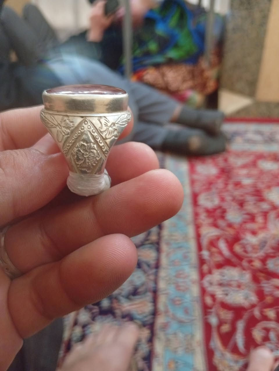 متاح عقيق يماني كربلاء وزنته بدون شذره 25 غرام سعره 100 وبي مجال محبس ثكيل كلش


**إذا كنت صاحب هذا الإعلان وتريد حذفه لأي سبب، رجاءا أرسل رسالة إلى الدعم الفني**
