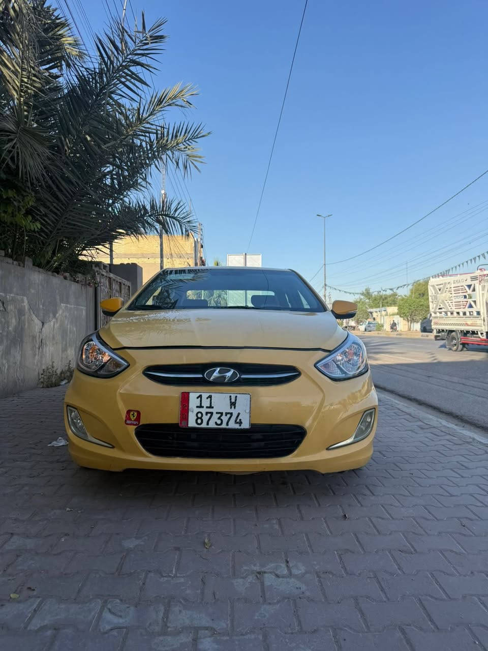 السلام عليكم اكسنت موديل 2016 محرك 1600كير وتماتيك رقم بغداد نكليزي مصفره هيه وغرامت رقم جديد السياره جاهزه كير ومحرك وتبريد مابيها نقص شي حادثها من امريكه بداي الغلد السياره مابيها دواخ قويه واحلى من الصور السعر 80 وبيها مجال بسيط جدن العنوان بغداد الشعب التصال *********** مكلف بل نشر

