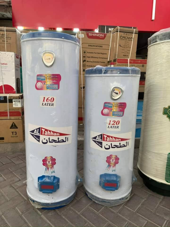 عروض تفليش الاسعار تقدم لكم الرواد

سخان 80 لتر السعر 55 الف ضمان 3 سنوات
سخان 120 لتر السعر 65 الف
سخان 160 لتر السعر 75 الف
ضمان 3 سنوات مع هيتر ريكو إيطالي

سخان 120 لتر 2ملم ثقيل السعر 110 الف
سخان 160 لتر 2ملم ثقيل السعرسخان120 الف
سخان 200 لتر 3ملم ثقيل دبل هيتر السعر 165 الف
ضمان 5 سنوات مع هيتر إيطالي 

يتوفر لدينا توصيل مجاني داخل بغداد
ويوجد كادر شد بأسعار مناسبه
أطراف 5 الآف 
محافظات 10 الآف
للإستفسار الاتصال على : ***********
                                      ***********
او مراسلة الصفحة
