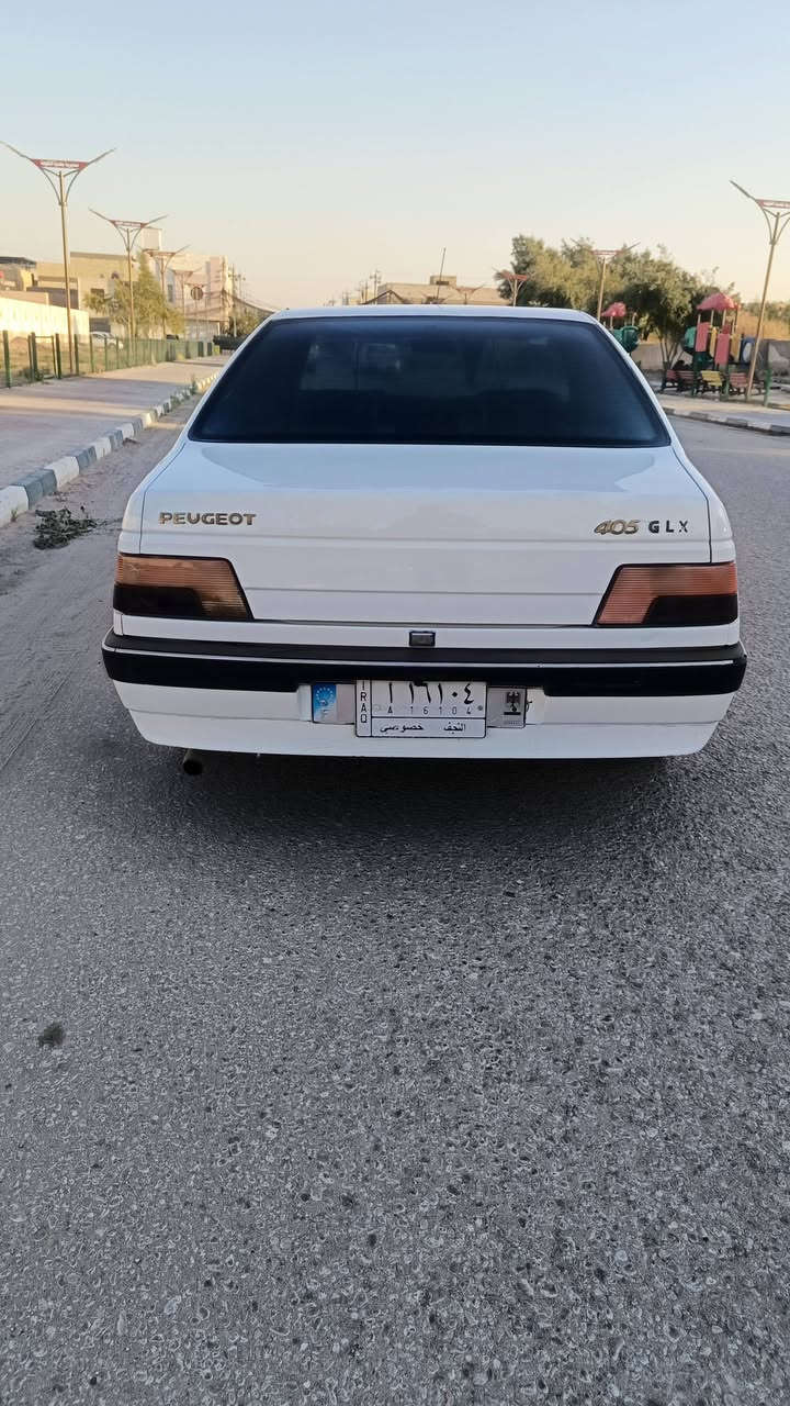 سلام عليكم بيجو 405 مديل2012 للبيع
السياره مكفوله كفاله عامه.. 
لا تبديل ولا صبغ ولا ضربه
مكينه وكير جدد بلجيس.. مكفولات
تبريد ثلج.. تدفئه شغال
حداديه جديده.. تايرات جدد.. 
دواخل حيل نضيفات  .. شاشه وكامره 
السياره احلى من الصور.. سعرهه ٣٨ وبيهه مجال قليل
للبيع الي يحب يتفضل خاص مكاني نجف كوفه ١٧تموز
*********** او يتصل
