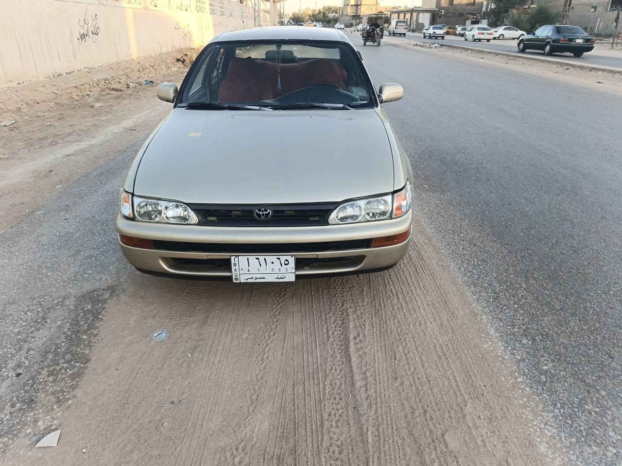السلام عليكم كورلا للبيع رقم نجف مكفوله من الكص والنقل الجثه يسره بلادي سياره جاهزه من كلشي تبريد شغال عوزه بس قايش أشده لسعر 43 وبيه مجال ***********
