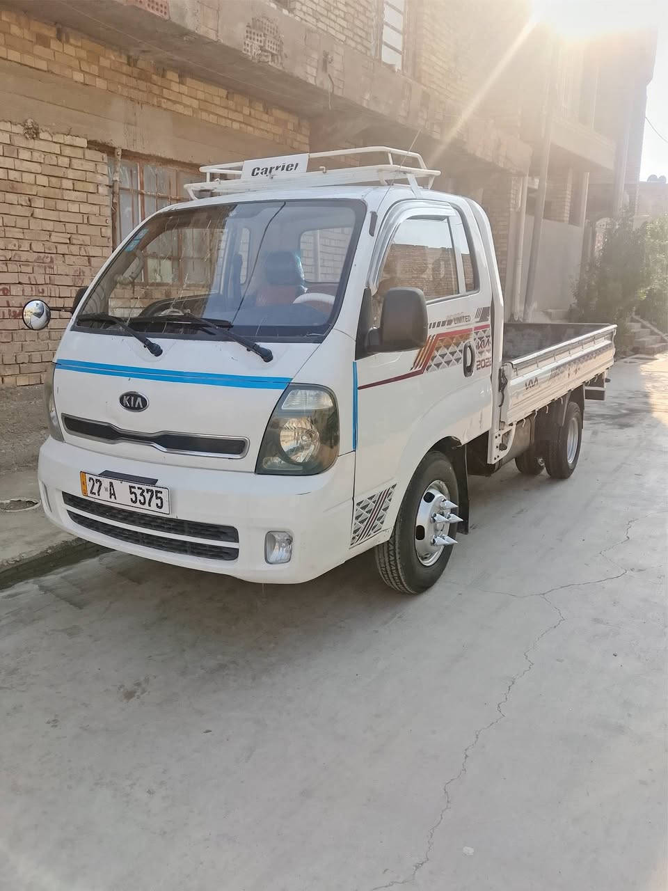 السلام وعليكم ورحمه الله وبركاته سياره معروضه للبيع موديل 2013 رقم ذي قار تحويل مباشر رقم نكليزي بسمي تخم تاير جديد سياره جهازه مال جناي جاهز ومحور ستد 27 السعر 113وبيها مجال قليل مكاني واسط نعمانيه ***********
