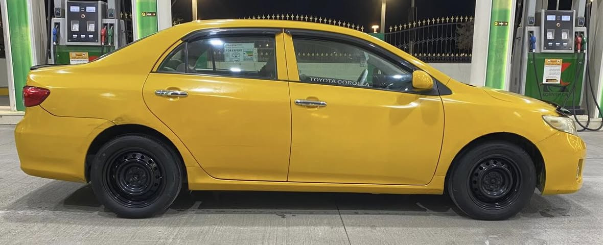 سلام عليكم البيع كورلا 2009 رقم كركوك انكليزي دفتر بانزين سياره جهازهه ما بيه اي نقص كير محرك شرط تخم تاير كله بل شرط ضرر قفل الصندوق وبيهه تصفيه مال تكسي مكان السياره كركوك سعر 95 وبيهه مجال شراي يتصل ***********
