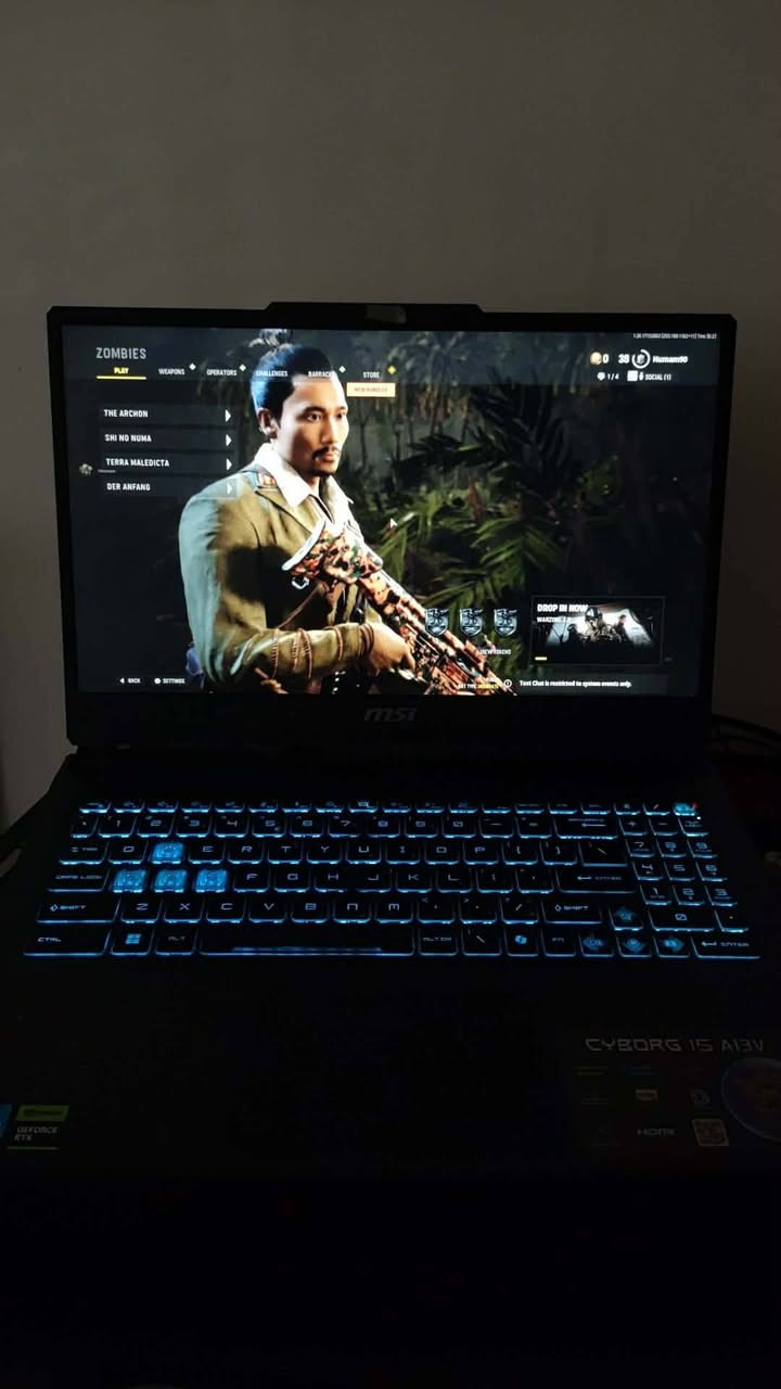 لابتوب كيمنك msi Cyborg 15 A13v
كارت 4060 8gb
معالج cori 7 جيل 13 
مساحه 1تيرا 
رام 16 ddr5
ملحقاته شاحنته الاصليه 
السعر مليون و200


**إذا كنت صاحب هذا الإعلان وتريد حذفه لأي سبب، رجاءا أرسل رسالة إلى الدعم الفني**