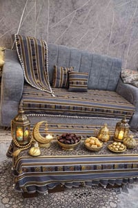 كنب شامواه • ٥ قطع • ست رمضاني