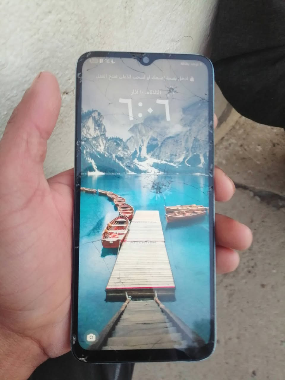 مبايل HONOR X5 Plus للمراوس بموطور بزون حت لو مفلش بس المهم يمشي الموبايل بس الشاشه مكسوره بس كلشي ما بي شغال فقط مرواس مكاني حمام العليل


**إذا كنت صاحب هذا الإعلان وتريد حذفه لأي سبب، رجاءا أرسل رسالة إلى الدعم الفني**