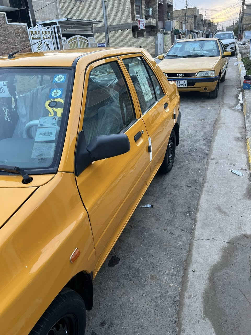 السلام عليكم سايبا موديل 18 مصفره هيئه وغرامات رقم نكليزي بسمي سنويه29 مكينه كير خير من الله صدر جديد سياره جاهزه سعر43 وبيها مجال رقم ***********مكان بغداد
