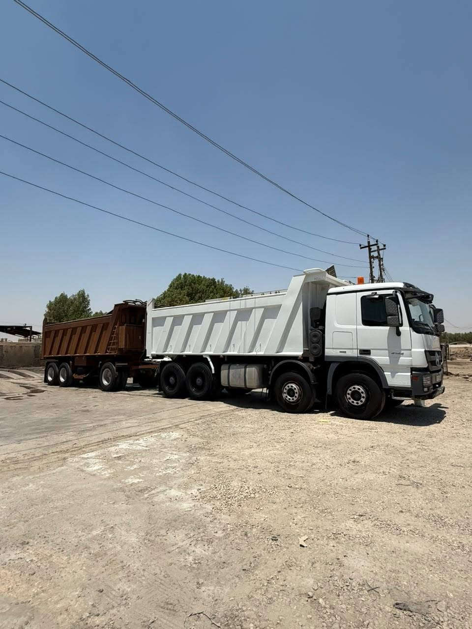 أكتروز مديل ٢٠١١ أسرائيلي كلاب كفاله عامه رقم اربيل مربوطه قاطره ومقطوره  ***********

