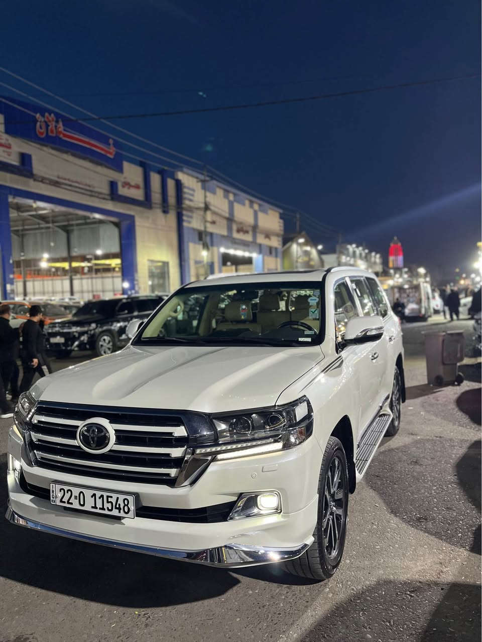 ﷽

السلام عليكم. 
Land Cruiser.  2017
White Edition .  GXR   V6 

نرخی : 490$ وەرەقە و مجال 
ماوەی رۆشتن : 96  هەزار کیلۆمتر
 
تێبینی : (سەیارەکە بێ بویاخە بەس دوو جێی بچووکی تعدیلە  هەیە  )
گێر و مەکینە و بەردی گزۆز هەموو بیلادیە بە شەرتە  
 ‏ WhatsApp - Vibir‏‎‏‎‏‎
☎️***********
شوین : هەولیر أربيل, العراق

