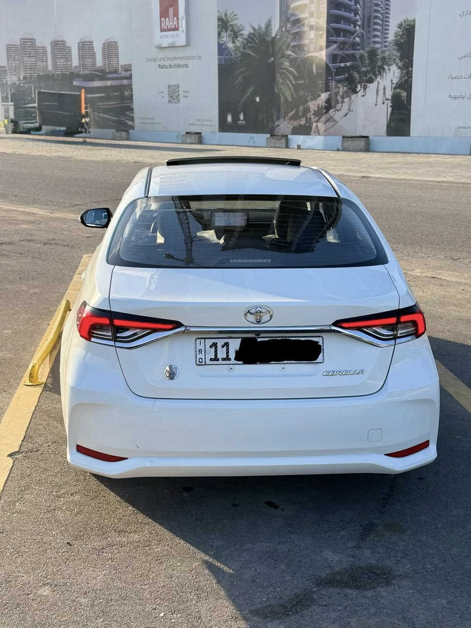 كورلا 2024  هايبرد شكل الخليجي
مكفوله كفاله عامه من من الصبغ و البارد و التبديل    
 رقم بغداد بسمي 

فول مواصفات 
البصمه تشغيل وبصمه أبواب 
كشن جلد وكهرباء 
فتحه سقف  اوتو هولد 
سايد بريك بصمه 
انضمه قياده نورمال -ايكو - سبورت 
شاشه ديجيتال  شاشه اعطال 
جام أربعه اوتو مثبت سرعه 
تحديد مسار رادار امامي 
القياده الاليه 
سياره جديده بعده بحاله الشركه 

السعر 145  
الرقم ***********
العنوان بغداد الغزالية
