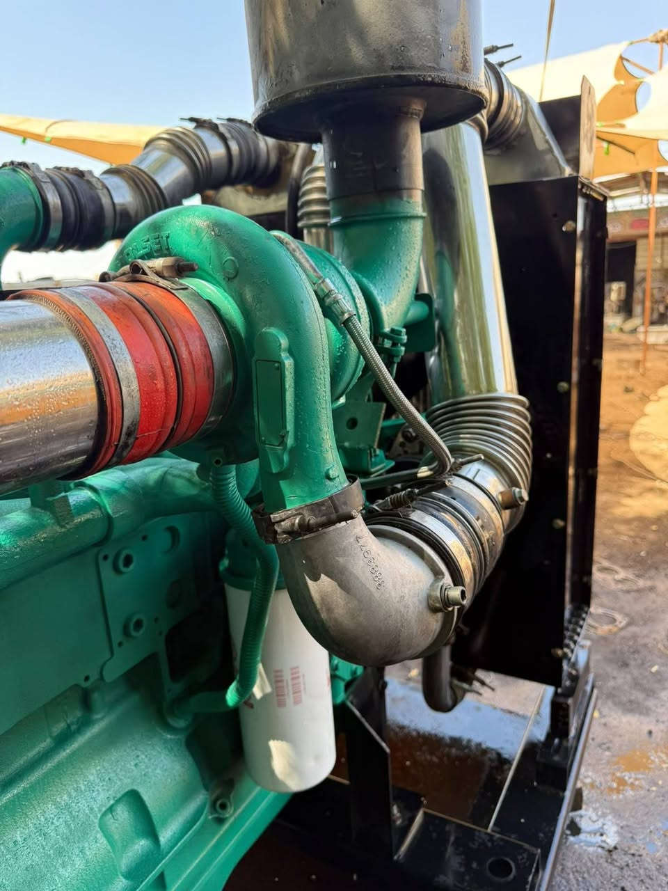 كمنز 24/114/ ولف أمريكي مولد جديدة 
300 كيفي مكفوله لا صرف ولا بخار نضام حماية متكامل 
العنوان بغداد رقم الهاتف ***********

