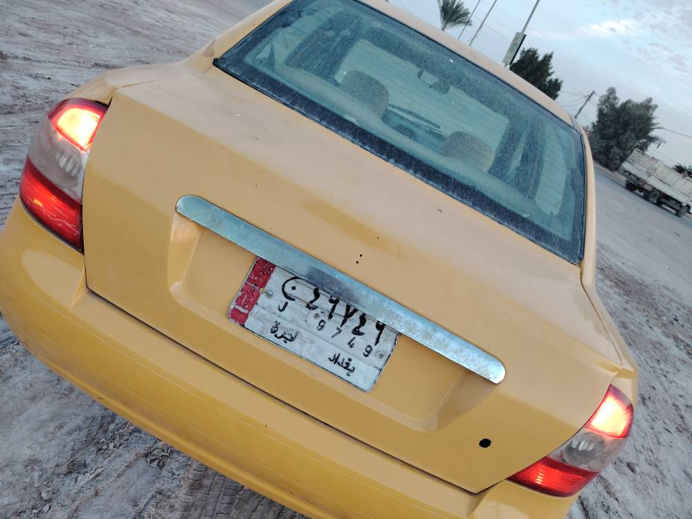 طيبه 2015 رقم بغداد مشروع وطني مصفره من كلشي طخه جاملغ خلفي وشويه من الباب موضح بلصور الباقي مكفول من الضرر والخياس والصبغ كير محرك جديد تدفئه تبريد غرفه جديده تراي زيرو السعر 33$ وبيها مجال للاتصال *********** مكاني بابل الحصوة حلة, بابل
