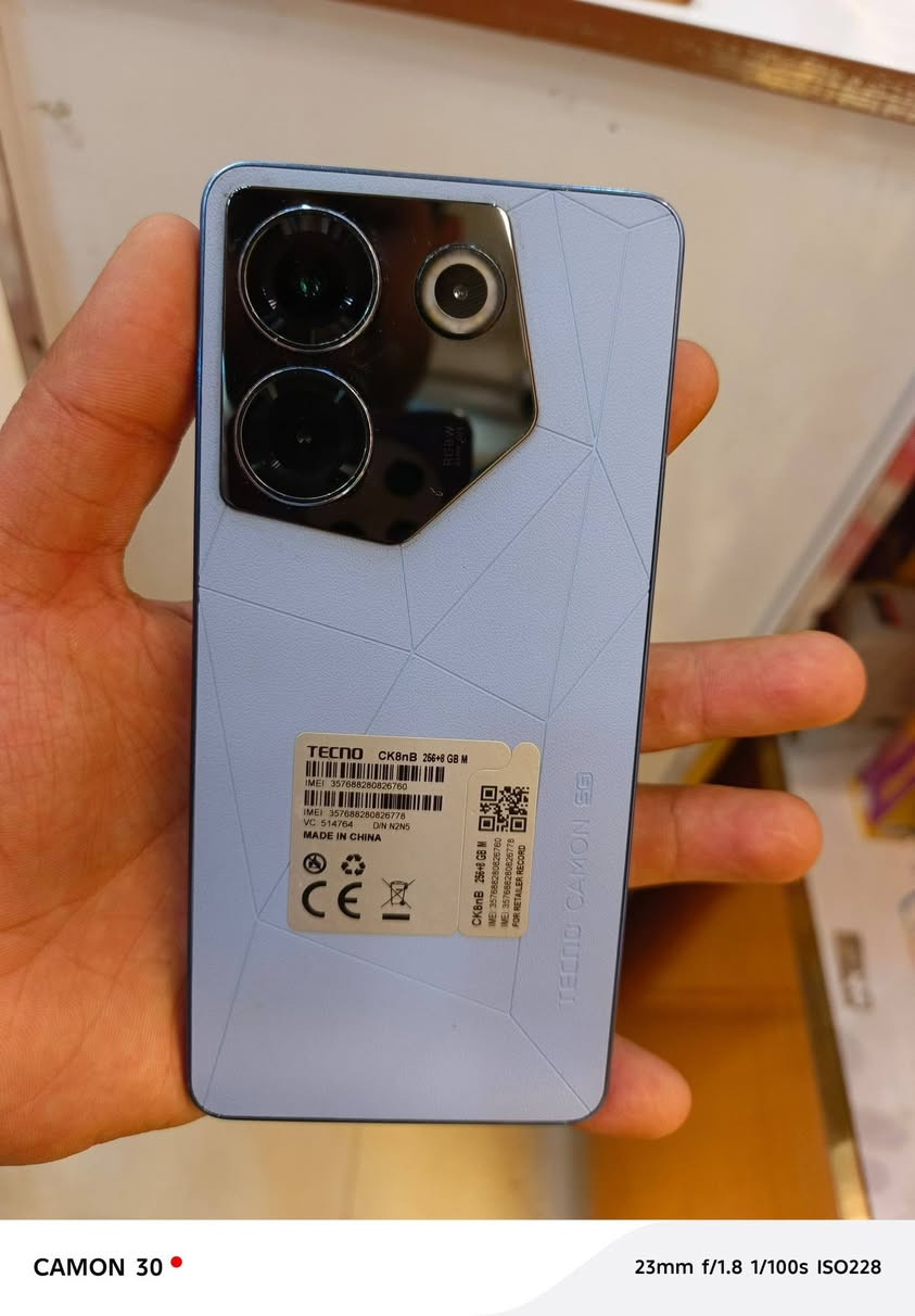 سلام عليكم
جهاز : 👇
TECNO CAMON 20s Pro 5G

ذاكره : 256
بطارية : 5000م امبير
معالج Dimensity 8020
شاحن : 33 واط
ببجي : 90 فريم
الجهاز اخو جديد غراضه كامله
السعر 180قفل 👉
للبيع او المراوس بجهاز👇
تكنو بوفا 7 الترا  او انفنكس نوت 50 برو او برو بلص مع الفرق
مكاني نجف


**إذا كنت صاحب هذا الإعلان وتريد حذفه لأي سبب، رجاءا أرسل رسالة إلى الدعم الفني**