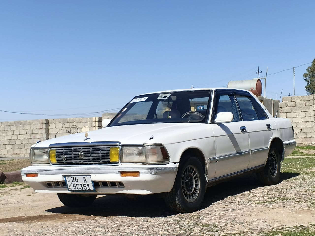 سيدان للبيع موديل90 محرك 3000 محرك كير شرط صبغ احزام جماليه شرط التحويل صلاح الدين دولي السعر ٤٥ وبيها مجال اتصل وتدلل***********
