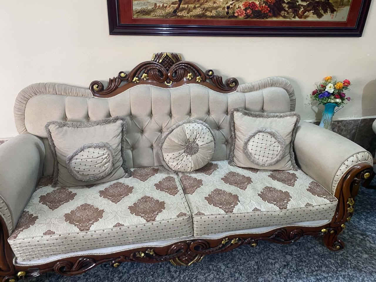 مساء الخير
طلب من احد الاخوة

✨ للبيع تخم قنفات فاخر بحالة ممتازة ✨

يتكون من:
▪️ عدد ٢ كبار
▪️ عدد ٤ صغار 
السعر 800.000

العنوان المسيب حي الشرطة

للاستفسار اكثر الاتصال على الرقم التالي:  ***********
