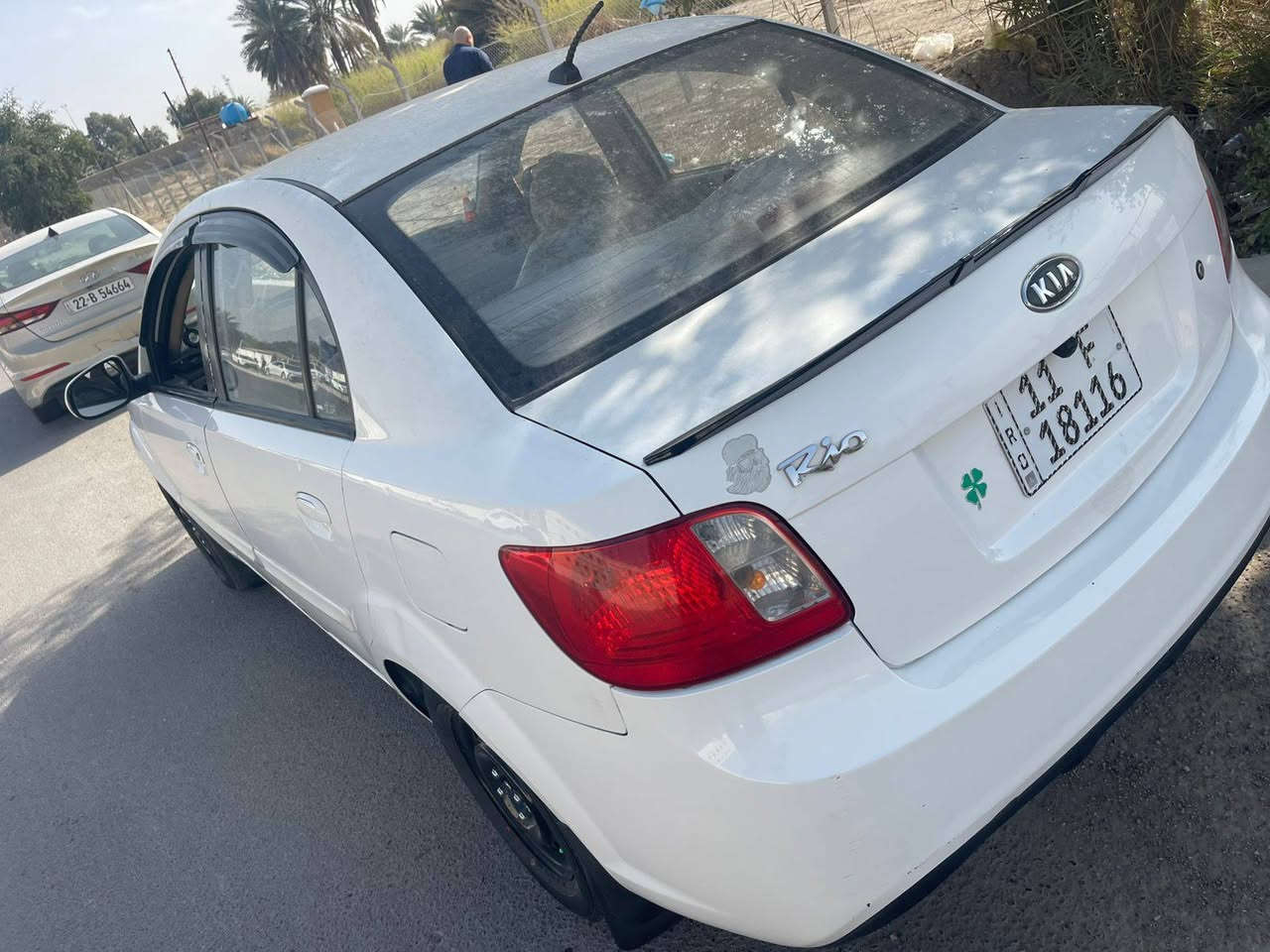 كيه ريو ٢٠١١ ابيض خليجي محرك ١٦٠٠ سعره ٨٥ وبيه مجال رقمه ***********

