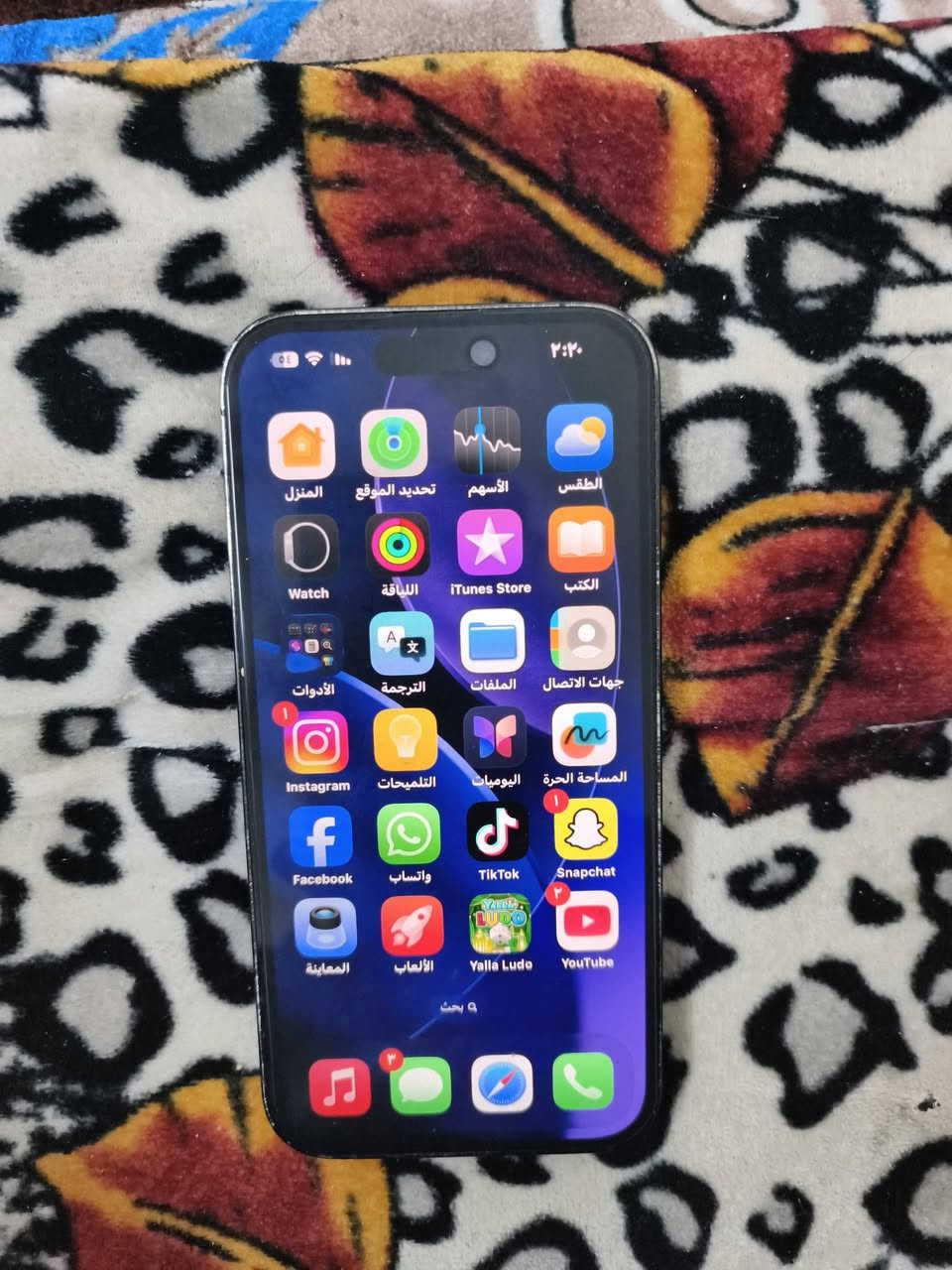 ايفون 14برو فقط جهاز وتر ما مفتوح شريحه وحده ذاكره 128 بطاريه 88بل حاسبه تقره 89 سعره 700وبي مجال قليل مكان نجف كوفه


**إذا كنت صاحب هذا الإعلان وتريد حذفه لأي سبب، رجاءا أرسل رسالة إلى الدعم الفني**