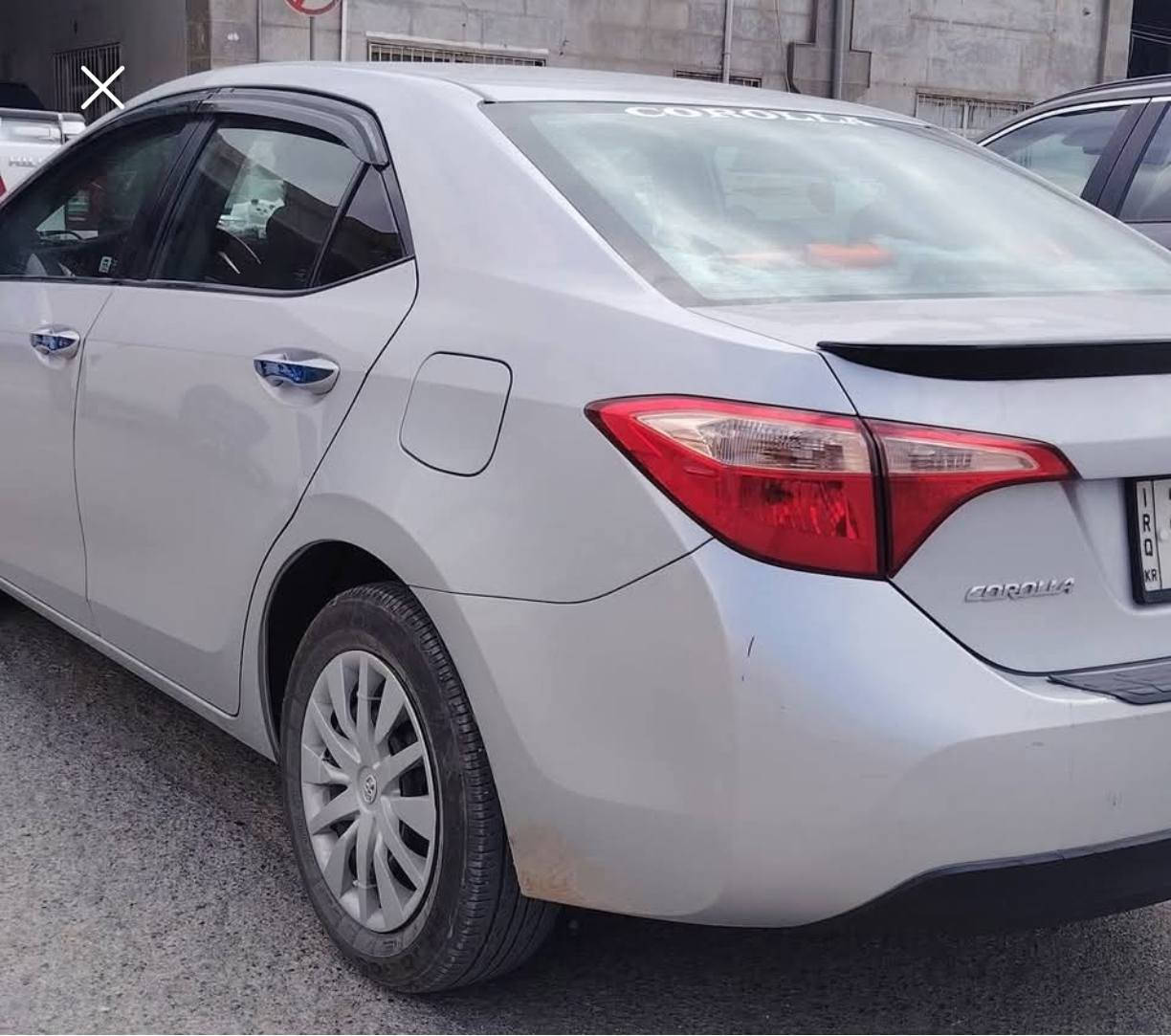 Toyota Corolla 2017Le
رقم سليمانيه بأسمي شرط التحويل (هزة سنوية جديد)
 (( السيارة ماشية 102 ))
 • ضررها قطعة وحدة فقط البونيد مبدل تجاري ...
 وبالجامرلغ تعديل بارد ... والسونار مرفق بالمنشور
🔹 الموديل: 2017Le
🔹 المحرك: 1800
🔹 اللون: سلڤر
 -شاشة بلادي
 -كامرة خلفية
 -تحكم ستيرن
-رادر امامي
-حجر بيئة
-تخم تاير جديد
-السيارة گاعدة ماناقصها شي 
السعر. 147$ و بي مجال بسيط
   مكاني طوزخورماتو 
‏📞 ***********
