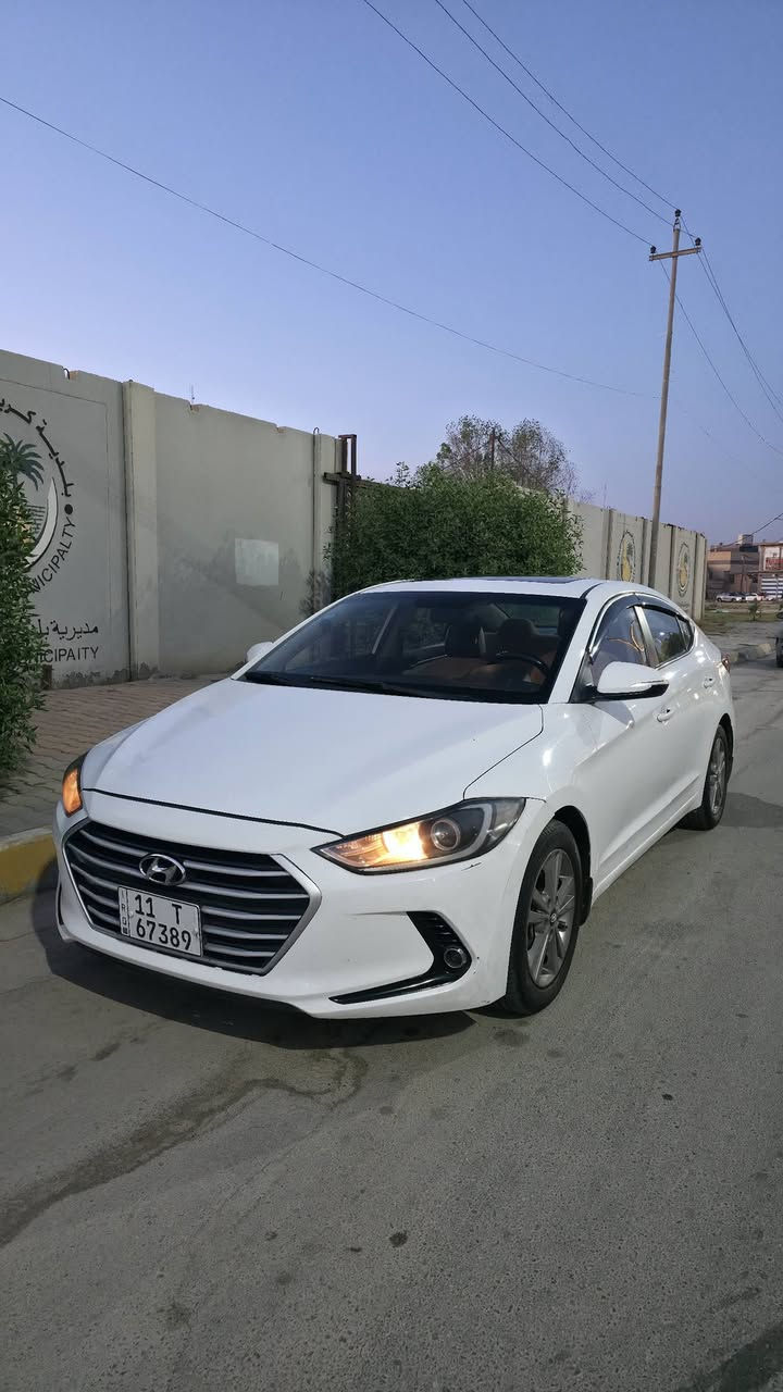 Hyundai Elantra 2017 2.0 dohc 
هيونداي النترا ٢٠١٧ مكينه ٢٠٠٠ دوش رقم بغداد الدولي نص فول مري شفط فتحة قطعتين تبريد بدون بصمه 
كفالة من الصبغ و الضربة عدا تكحيلة كرت بالجاملغ الامامي جهه العبري نوزلات  بلكات فيت بم جديد منظومة تبريد جديدة تخم تايرات اقل السنه من شادة 
السيارة ممشى ٨٧ الف كيلومتر قابل للزيادة تدك جرس فوك ١٢٠ 
السعر 143 و بيهه مجال للشراي
مكان السيارة كربلاء المقدسة 
للأستفسار الاتصال على الرقم ***********
