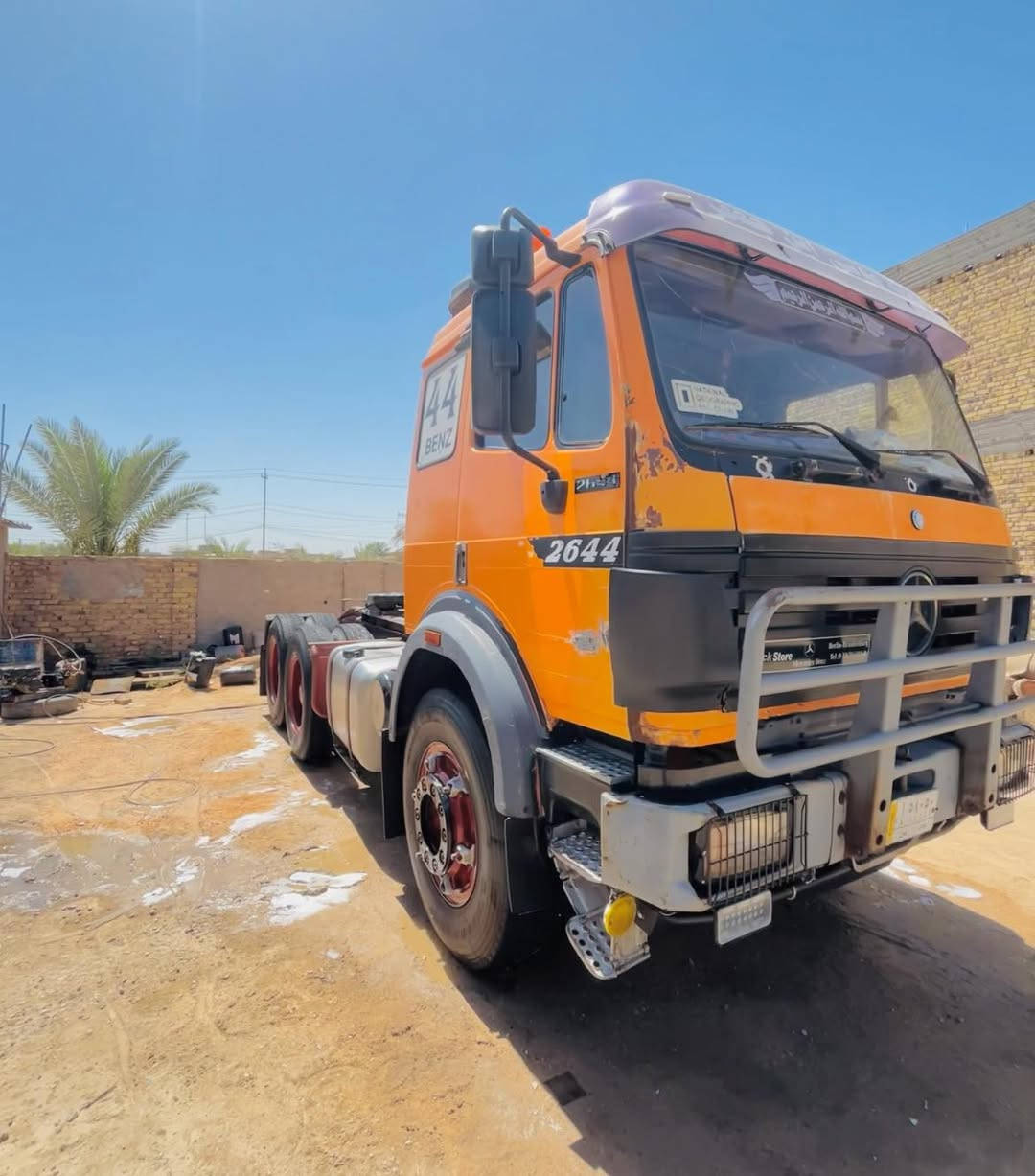 السلام عليكم البي للبيع موديل 82 محدثه كرواتي مكينه 44كير 160 مجموعه جيف ام القيطان رقم بغداد بسمي عربانه علم 2004 مكفوله كفاله عامه واس وعربانه للستفسار اتصال ‭0781 610 6272‬
