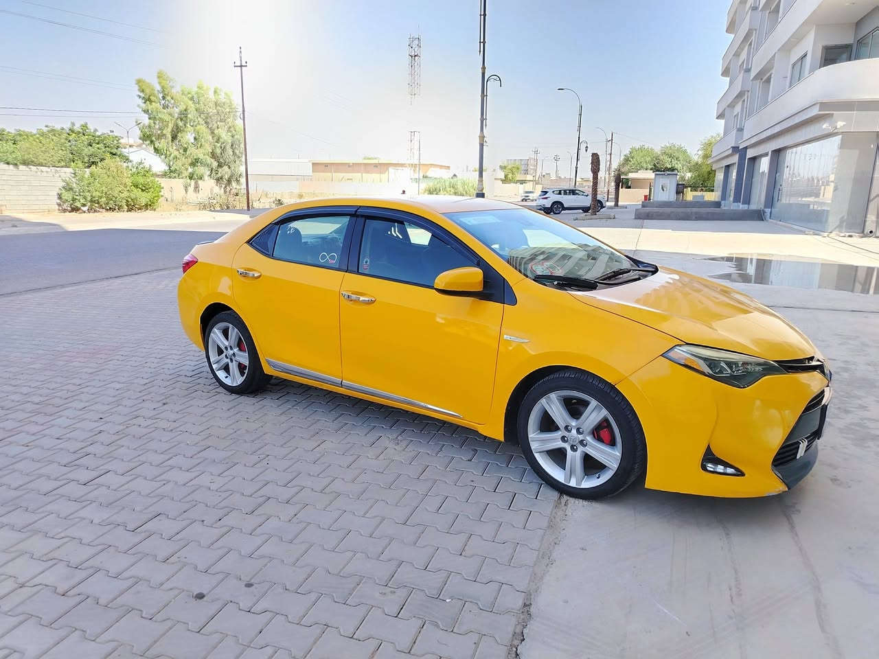 سلامو عليكم كورلا موديل 2018 بيها قطع تين سيار غاز بنزين كل شرط كير محرك رقم كركوك سنوي صاقط  ***********   سعر 133
