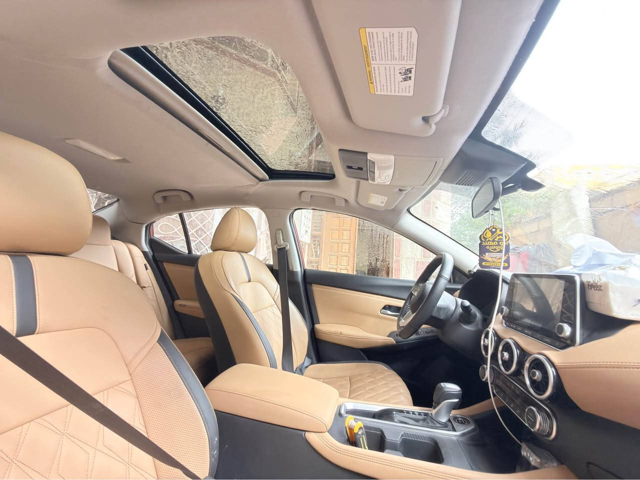 السلام عليكم
 نيسان سنترا SV بلس فول موصفات واحد على واحد موديل : 2025  
اللون احمر  (المرغوب بل سنترا 🥰
ماشية :3 m
حرة بدون رقم تتسجل جميع المحافظات 
حجم المحرك : 2000(4,سلندر)
ملاحظة السيارة : بيهه بنيد مبدل وربع جاملق صبغ 🙏
المواصفات : SVبلص 
فول مواصفات  سلايد روف فتحة  
 4 كامرات 360 درجة 
تحديد مسار  رادارات فول 
ابواب بصمة
بصمة تشغيل 
تشغيل عن بعد (𝐑𝐞𝐦𝐨𝐭𝐞 𝐒𝐭𝐚𝐫𝐝)
شاشة 
كاميرة 
اوتو ستارت (𝐀𝐮𝐭𝐨 𝐒𝐭𝐚𝐫𝐭)
اوتو ستوب (𝐀𝐮𝐭𝐨 𝐒𝐭𝐨𝐩)
رادار امامي (تحديد مسار)
رادار جانبي (نقاط عمياء)
رادار خلفي (التحذير من الاصطدام)
حساسات امامي
حساسات خلفي 
نظام (𝐒𝐩𝐨𝐫𝐭)
كشنات  وغرفة جلد 
كشن سايق كهربائي
تحكم استيرن  
بكلايتات (𝐋𝐞𝐝) بيلادي 
تايرات نضيفات 17 المرغوب نوع مشلن 
حجر بيئة😇 
سياره عليها ادامه كامله ✅
 البصرة القرنه السوق  /🌏
السعر 149 وبيهه شي بسيط   $
 *********** القرنة, البصرة
