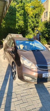 كيا ريو خليجي مكفوله شاصي ولغد كير ومكينه جديدات تبريد وكلشي كامل بيه ...