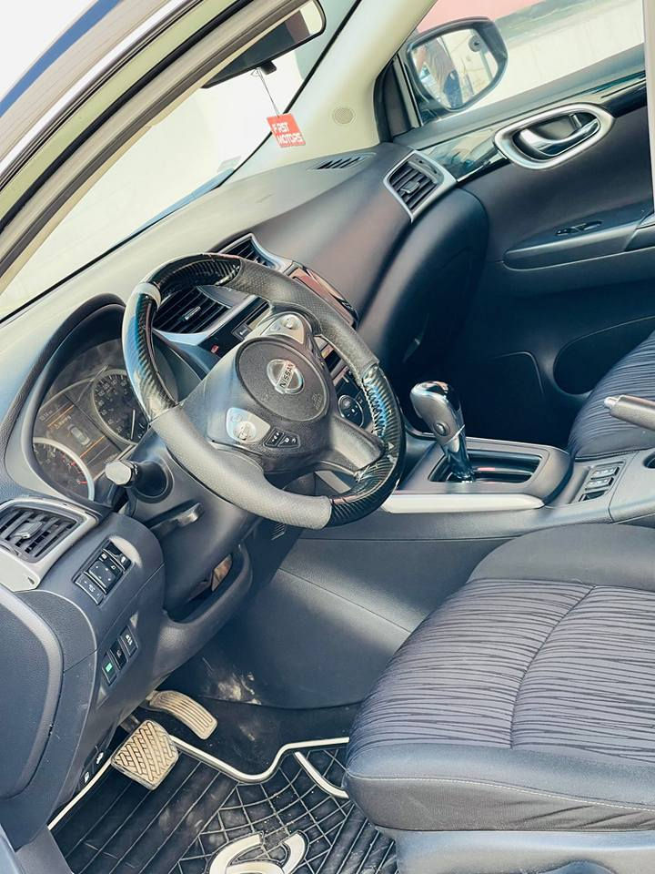 نیسان سینترا 2019 مواسەفات  SV  سەنەوی تاوەکو 2027  دوو پارجەی هەیە پونیت لەگەل جاملغی سەکنی شانسیەکانی هەیتی لای سایق هەندێکی گرتوە  دوو جێگای ساردەکوتی بجوکی هەیە  گێرو مەکینەو تەحویل غەرامەش بەشەرت نرخی 112کەمێک مجال   
شوێن هەولێر 
*********** 
   ***********
وتسئاب فیپەر أربيل, العراق
