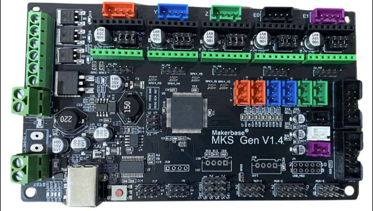لوحة التحكم MKS Gen V1.4 الاحترافية للطابعات ثلاثية الأبعاد (3D Printers)
تعتبر هذه اللوحة الحل الأمثل والمتكامل (All-in-one)، حيث تجمع بين معالج Atmel ATmega2560 وواجهة RAMPS 1.4 في بوردة واحدة متطورة مكونة من 4 طبقات PCB.

لماذا تختار MKS Gen V1.4؟

بديل ذكي: تلغي الحاجة لتركيب لوحة Arduino Mega وRAMPS بشكل منفصل (نظام الساندوتش)، مما يقلل من تعقيد الأسلاك.

تبريد أفضل: تصميم اللوحة يضمن تبديداً ممتازاً للحرارة لاستقرار الأداء خلال الطباعة الطويلة.

سهولة التوصيل: أسلاك منظمة وبسيطة تضمن لك تجربة 
تجميع وصيانة أسرع وأكثر كفاءة.


**إذا كنت صاحب هذا الإعلان وتريد حذفه لأي سبب، رجاءا أرسل رسالة إلى الدعم الفني**