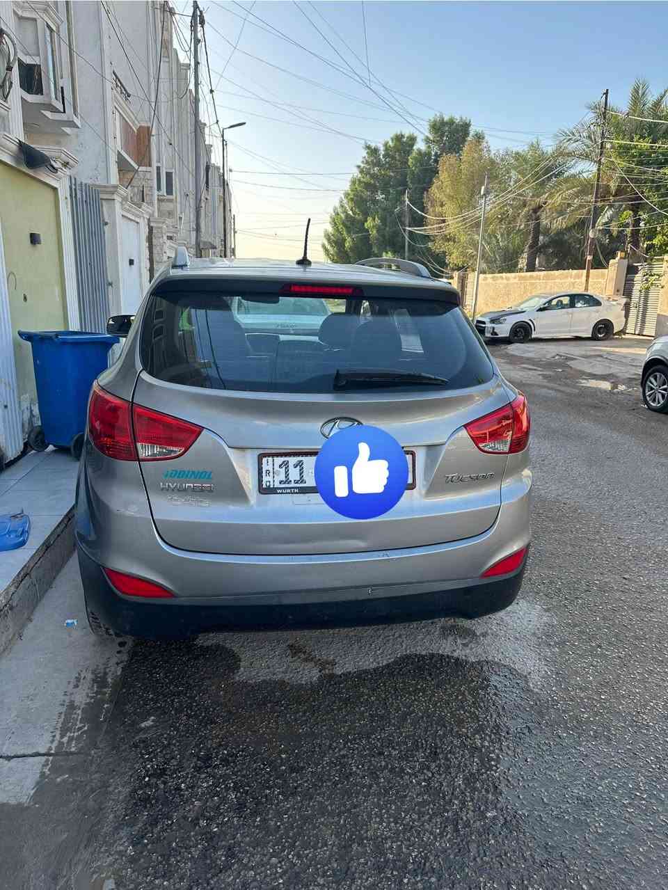 السلام عليكم للبيع  بيع مستعجل توسان موديل 2011 مكينه 2400 دوش كير مكينه تبريد حداديه تيارات بطاريه كله تمام اي نقص مابيها  قم بغداد باسمي شخصيا  شواصي كفاله لغد ايسر بي تعمير السياره ليبل واحد عده الجاملغ  اللايسر 
قماره تكم مكفول بيها قطع صبغ بسب جراد ابيع احزام. سياره صار سنتين عندي بس محتاج فلوس حاليا السعر 107بيها مجال قليل جدااا عنوان بغداد الكراده  ***********وتساب
