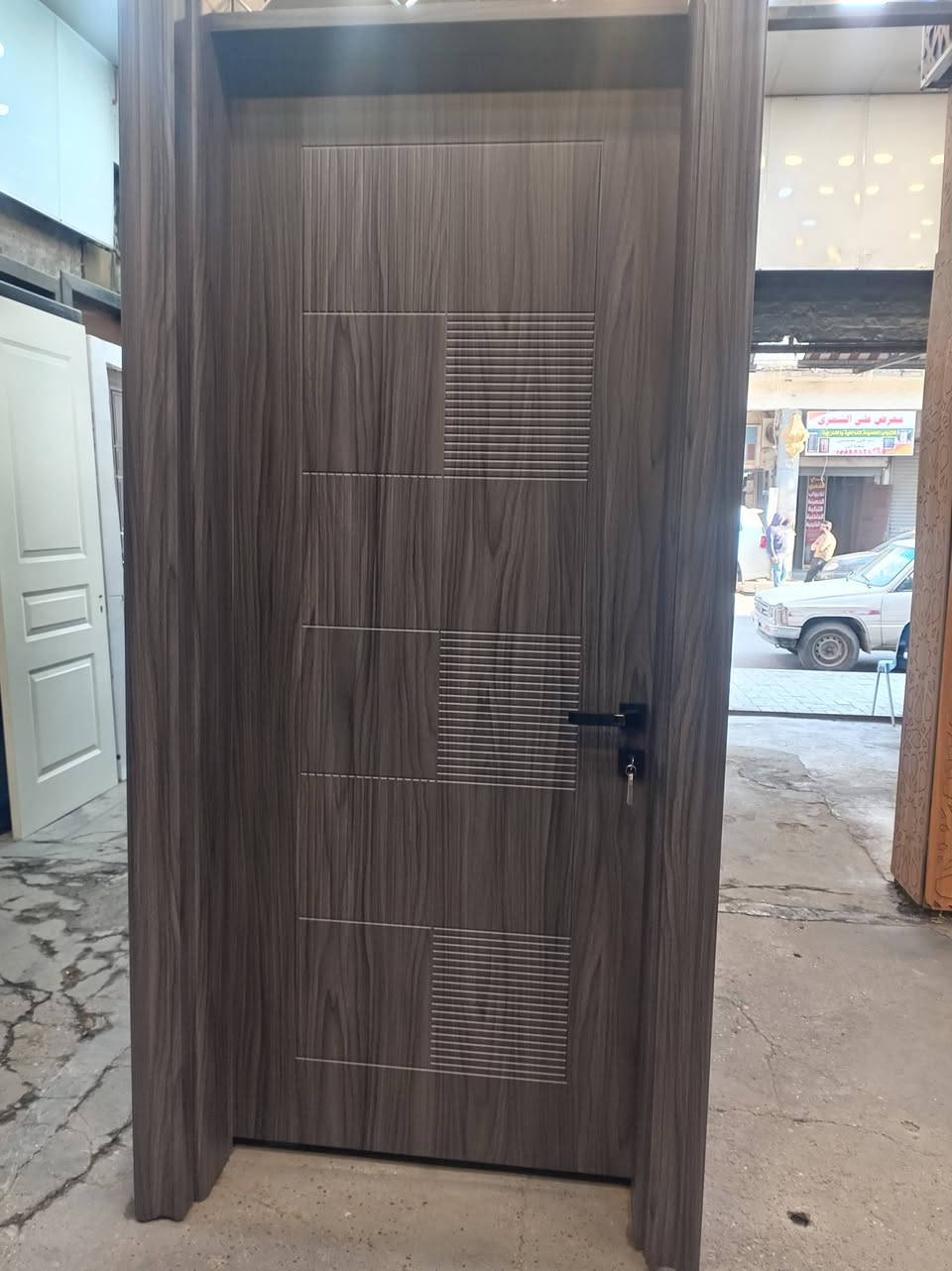 #ابواب_داخلية #ديكور_البيت #تصميم_المنزل #ابواب_مودرن #تصميم_عراقي
#شغل_نظيف #تفصيل_ابواب #ديكور_شقة
ابواب داخلي  درجه اولى مقاوم للماء 
متوفر قياس 100×270 ويتوفر جميع القياسات حسب الطلب 
للاتصال عل الرقم *********** رصيد واتساب
