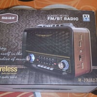 Meier M-1918BT • بلوتوث 5.0 • USB TF MP3