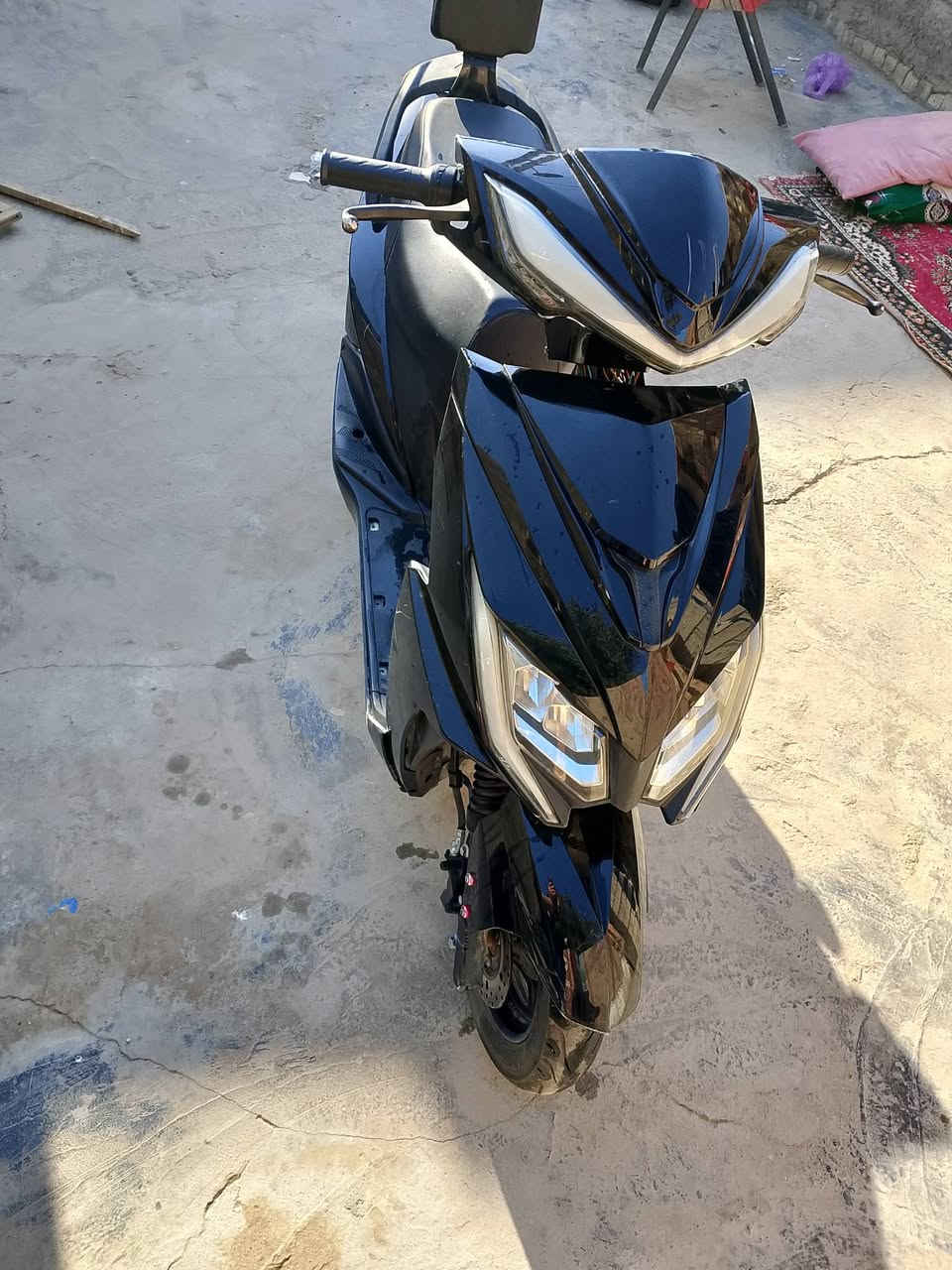 دراجه شحن
6 بطاريات 
3 نمر 
سرعه 80
نظام R بك
الدراجة كهربائياتها كلها شغاله 
ناقصها ( فقط بطاريات )
السعر 400 وبيها مجال


**إذا كنت صاحب هذا الإعلان وتريد حذفه لأي سبب، رجاءا أرسل رسالة إلى الدعم الفني**