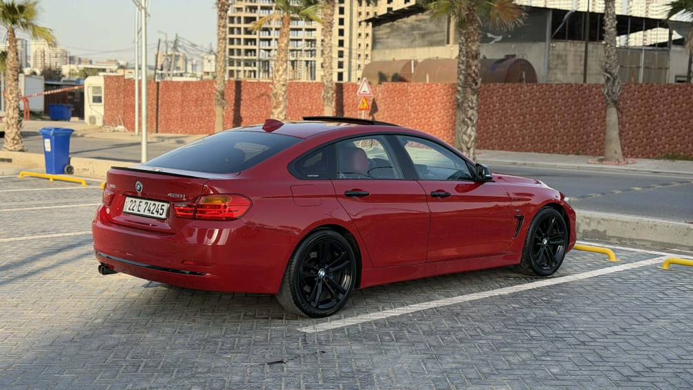 BMW 428i خليجي شةريكة العروش 
موديل ٢٠١٥  ناو سوور
 كلينة هيچ بوياغ و ليدراني نية  
يةك بست تعديلي هةية 
١١٠ هزار رويشتية 
فوول مواصفاتة  
هةموو جياني لةسةر بيلادية  
گير و مةكينة بةشةرت 
تحويل و غرامة بةشةرت 
سعر ١٦٥$ و مجال 
***********  كورك واتساب 
شوين هةولير أربيل, العراق
