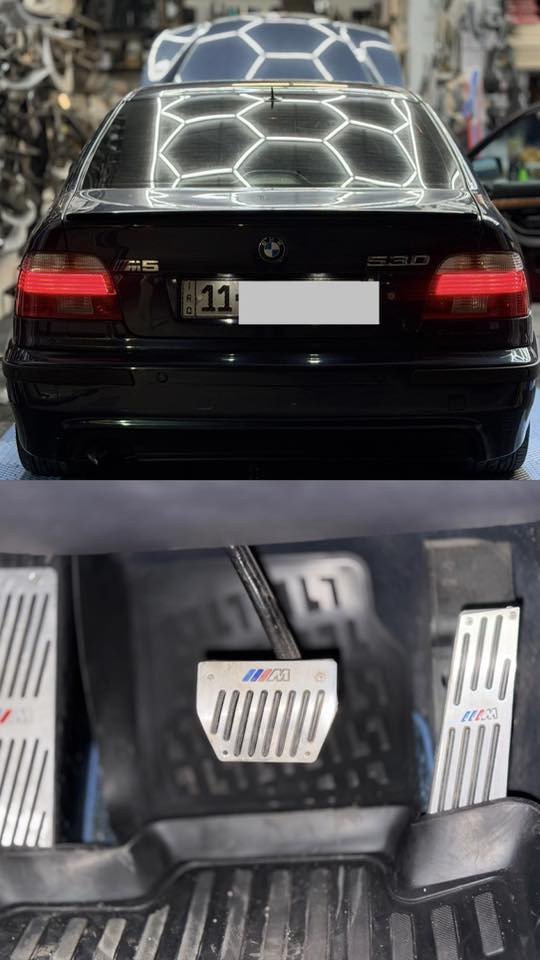 صلوا على محمد وال محمد 🧿

بي ام دبليو E39 530i
لعشاق التميز BMW صقر
موديل 2001
رقم بغداد دولي
سنوية وهزة جديدة
تحويل مباشر
السيارة جديدة وجاهزة 
وكلشي بيها بلادي على وضع الشركة
مكفولة من الضربة
صبغ جمالية فقط

مواصفات السيارة :
محرك 6 سلندر دبل فاينوس أرغب محرك
فتحة سقف طكتين
سقف كنتارا بالكامل
كير أوتو وعادي M و S
كشنات جلد M وكهرباء للصّدر والسائق فول تحكم
تبريد قطعتين خلفي أمامي ثلج
أربعة حساسات دعاميات أمامي خلفي
أربعة جام أوتو
مرايا جانبية كهربائية طي
إيرباك ستيرن وتابلوه وأبواب
بردة خلفية كهربائية
عليها عازل حراري لجميع الجامات
جنطة بصمة
دركة M ودعاميات M وويل M وكت كامل M كله أصلي
تحكمات ستيرن جهتين وكروز سرعة ومثبت سرعة
شاشة وكاميرا خلفية
تخم تاير جديد تو سايز
منظومة زنون بروجكتر وعالي وناصي أصلي
سماعات بلادية أصلية مع سيستم صوت دمام
داخل ملكي أسود

للتواصل: ***********
