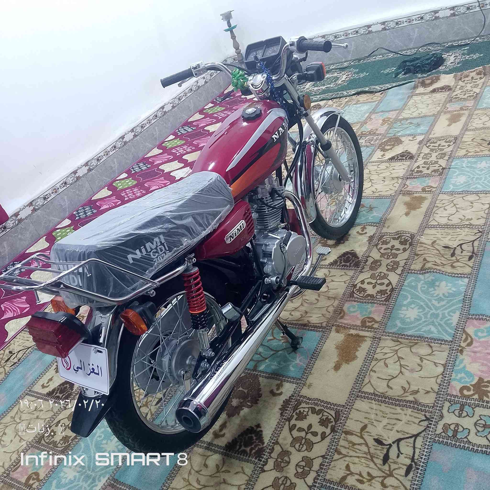 سلام عليكم  درجه نامه متياز للبيع زيرو صار سبوع طالعه من وكيل موديل 2026 مكفوله كفاله عامه اسعر 775وبيه مجال للشراي  رجان الي ميعرف لا يدخل خاص  *********** تصل وبيك خير ودلل
