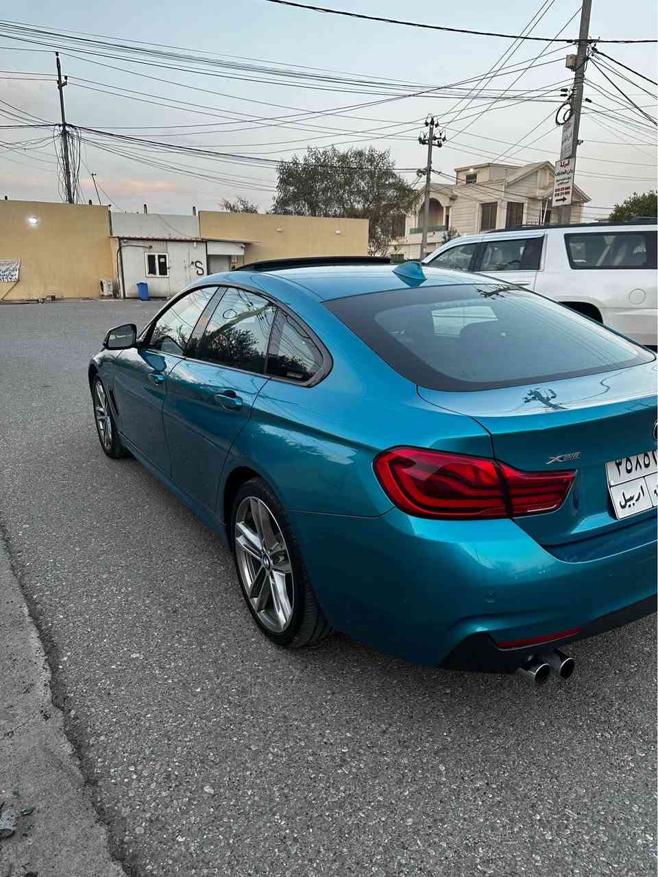 BMW 430 i مۆدێل 2018 سەیارەکی خاوێنە بەشەرت گێر مەکینە  4 پارچە کلێر مواسفات کندی 
نرخ 183$ 
*********** أربيل, العراق
